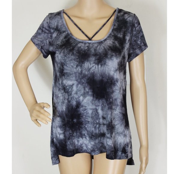 Ginger G Tops - Ginger G Gray Top Size Large